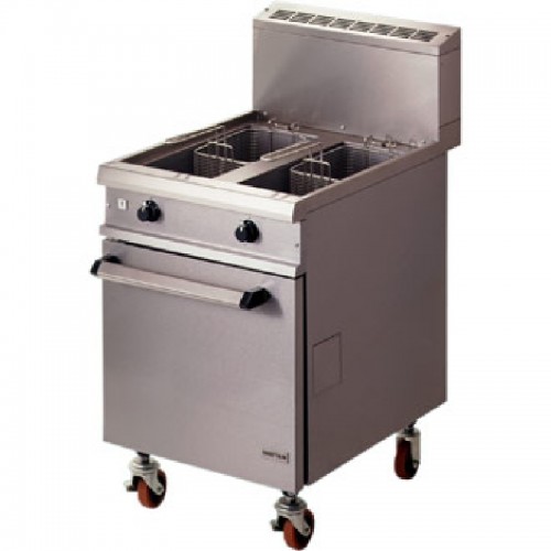 Falcon Chieftain Twin Pan Natural Gas Fryer G1848X