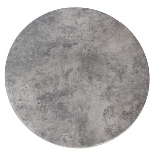 Werzalit Round Table Top Concrete 800mm