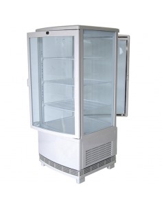 Double Opening Refrigerated Counter Display Can Cooler Bottle Sandwich Cooler