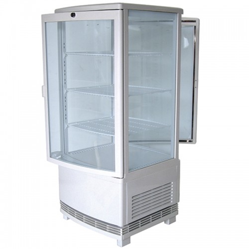 Double Opening Refrigerated Counter Display Can Cooler Bottle Sandwich Cooler