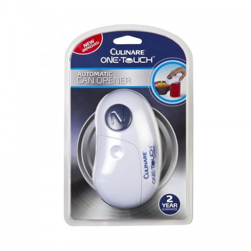 Culinare White One Touch Automatic Can Opener