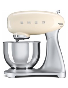 Smeg SMF01CRUK 50's Retro Style Commercial Food Mixer 4.8 Litre Cream 5 Year Warranty