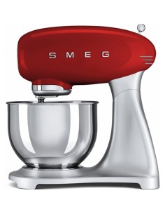 Smeg SMF01RDUK 50s Retro Style Commercial Food Mixer 4.8 Litre Pastel Blue 5 Year Warranty