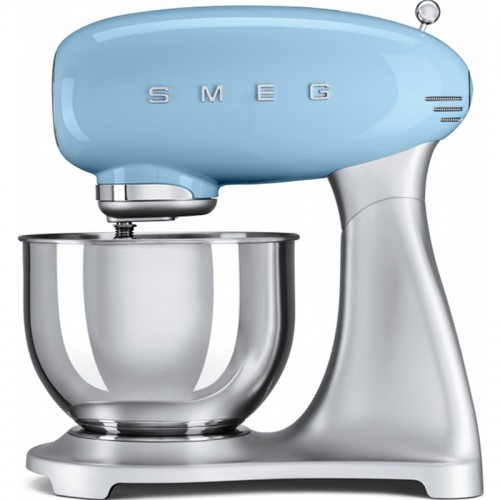 Smeg SMF01PBUK 50's Retro Style Commercial Food Mixer 4.8 Litre Pastel Blue 5 Year Warranty Smeg SMF01PBUK 50's Retro Style Commercial Food Mixer 4.8 Litre Pastel Blue 5 Year Warranty