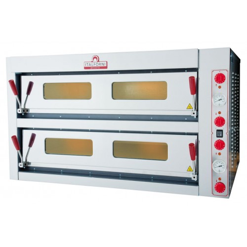Italforni TKD2 Twin deck electric pizza oven