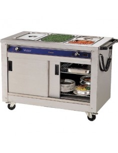 Victor Crown BM30MS Mobile Hotcupboard