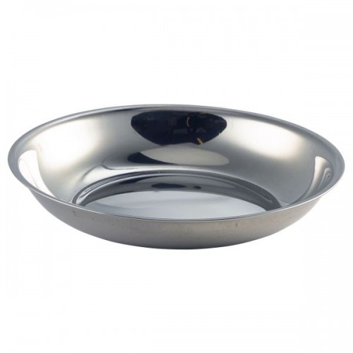 Stainless Steel Round Dish 4"