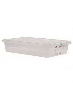 GN Storage Container  FULL SIZE 100mm Deep 13L - Quantity 6