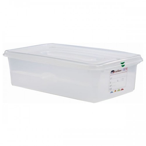 GN Storage Container  FULL SIZE 150mm Deep 21L - Quantity 6