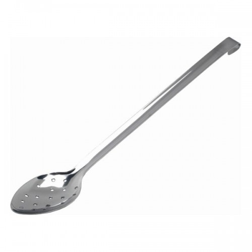 Stainless Steel Perforated Spoon 350Ml With Hook Handle