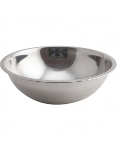 Genware Mixing Bowl Stainless Steel  0.62 Litre