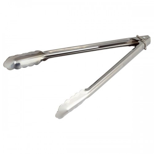 Stainless Steel All Purpose Tongs 12" 300mm