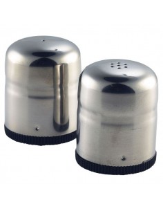 Stainless Steel Mini-Jumbo Condiment(S&P Pair)45X50mm
