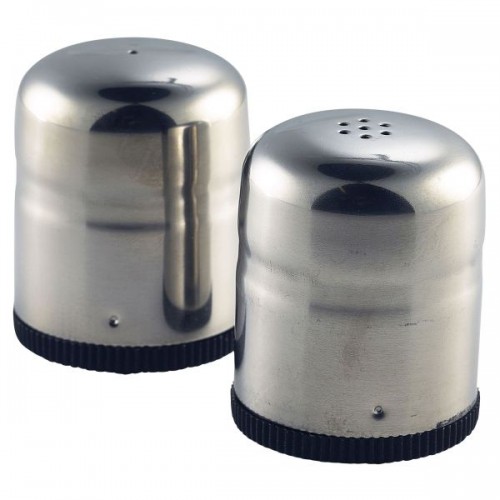 Stainless Steel Mini-Jumbo Condiment(S&P Pair)45X50mm | NEV-6068 