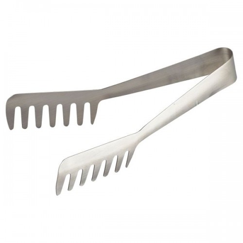 Stainless Steel Spagetti/Sausage Tongs 200mm 8"