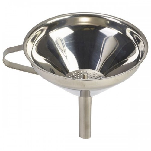 Stainless Steel 5"Funnel With Removable Strainer