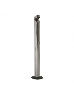 Genware Floor-Mounted Stainless Steel Smokers Pole 92cm