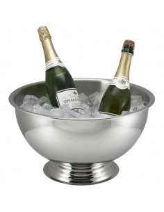 Genware Stainless Steel  Champagne Bowl 38cm