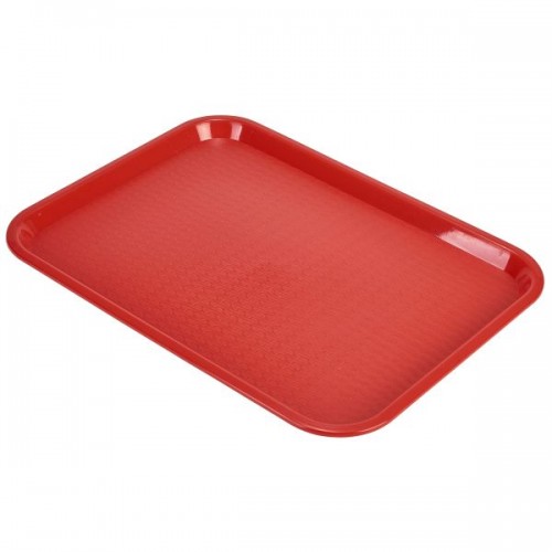 Tray Cafe 10" X 14" Red