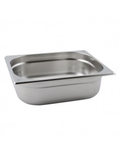 Stainless Steel Gastronorm Pan 1/2 - 40mm Deep