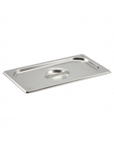 Stainless Steel Gastronorm Pan Lid 1/3