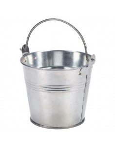 Galvanised Steel Serving Bucket 10cm �