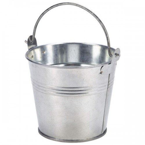 Galvanised Steel Serving Bucket 10cm �