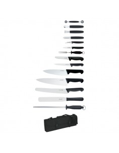 Giesser 14Pc Knife Set + Knife Case
