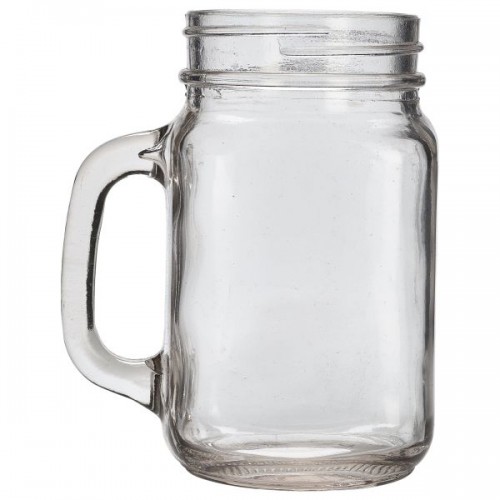 Genware Glass Mason Jar 68cl / 24oz - Quantity 6