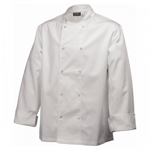 Basic Stud Jacket (Long Sleeve)White L Size