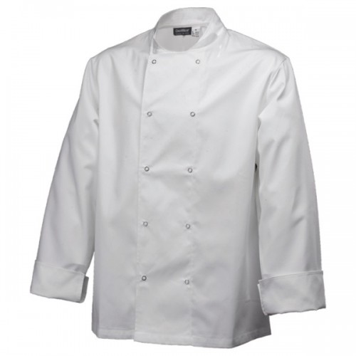 Basic Stud Jacket (Long Sleeve)White Xs Size