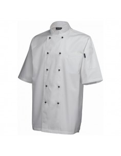 Superior  Jacket (Short Sleeve)White L Size