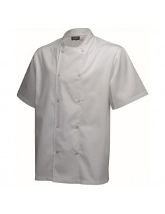 Basic Stud Jacket (Short Sleeve)White Xl Size