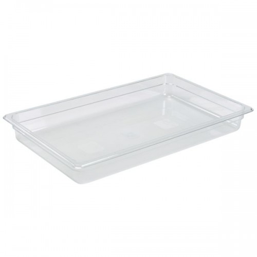 FULL SIZE -Polycarbonate GN Pan  65mm Clear