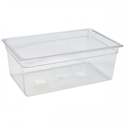 FULL SIZE -Polycarbonate GN Pan 200mm Clear