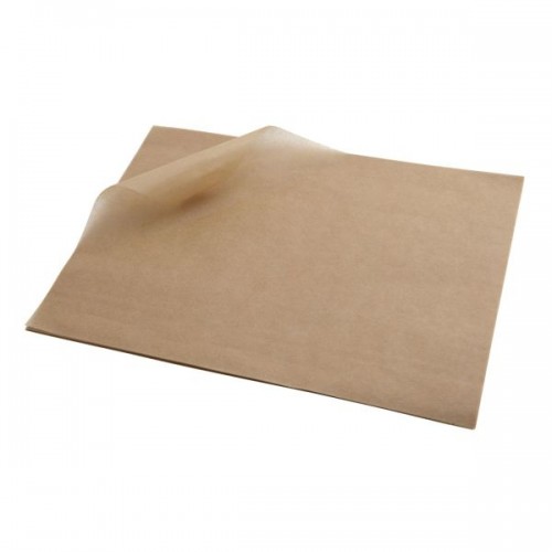 Greaseproof Paper 25X35cm (1000 Shts) Brown