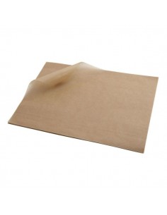 Greaseproof Paper 25X20cm (1000 Shts) Brown
