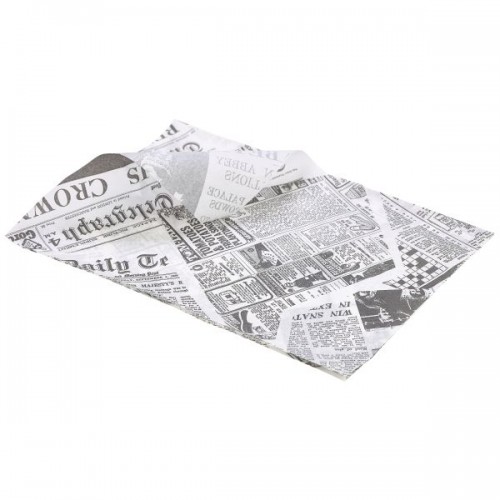 Greaseproof Paper 25X35cm (1000 Shts) Printed