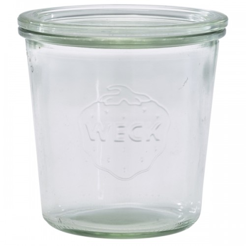 WECK Jar 58cl/20.4oz 10cm (Dia) - Pack of 6