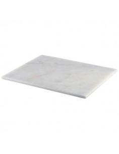 White Marble Platter 32x26cm GN 1/2
