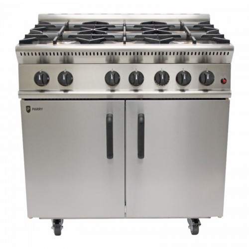 Parry GB6 Natural Gas 6 Burner Oven