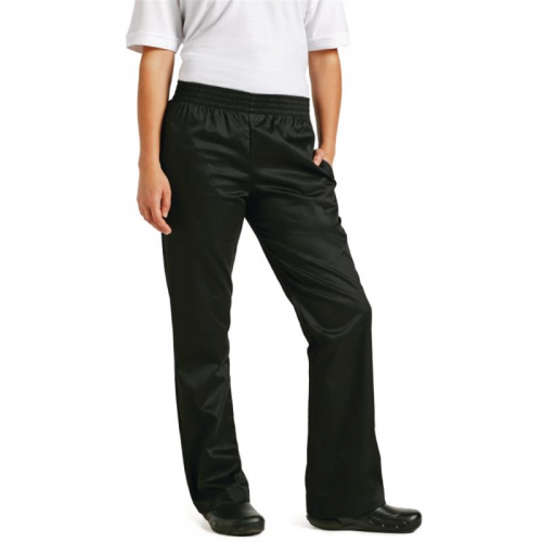 Chef Works Womens Basic Baggy Chefs Trousers Black 3XL
