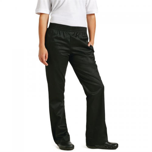 Chef Works Womens Basic Baggy Chefs Trousers Black XXL