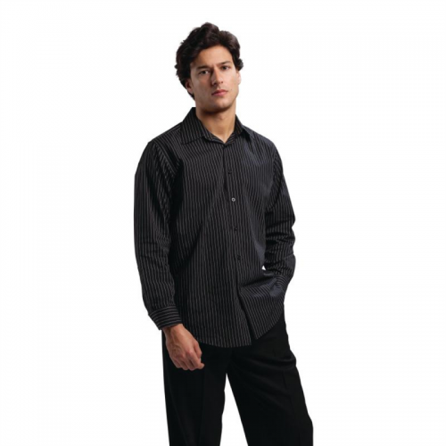 Uniform Works Pinstripe Long Sleeve Shirt 2XL
