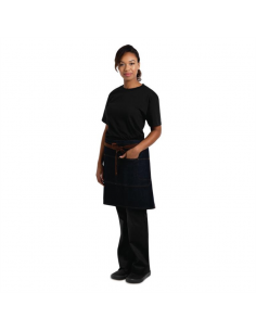 Chef Works Urban Memphis Half Bistro Apron Indigo