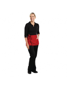 Chef Works Waist Apron Red