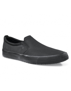 Shoes for Crews Mens Leather Slip On Size 42
