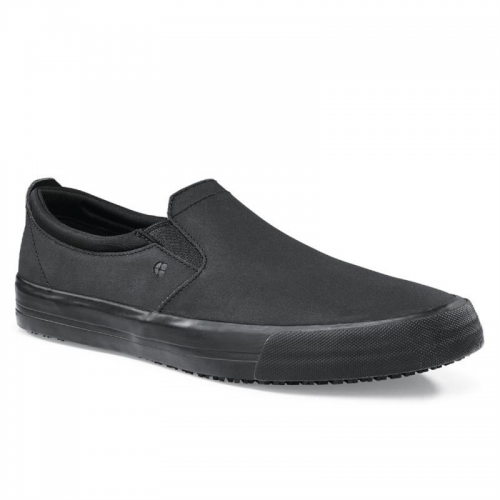 Shoes for Crews Mens Leather Slip On Size 42