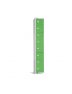 Elite Eight Door Manual Combination Locker Locker Green