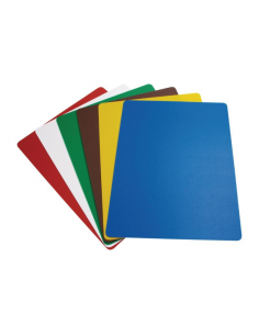 Hygiplas Colour Coded Chopping Mats Set 300mm